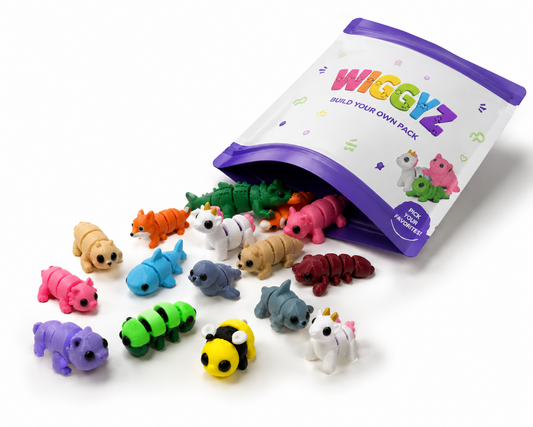 WIGGYZ Build Your Own Pack with collectible creatures